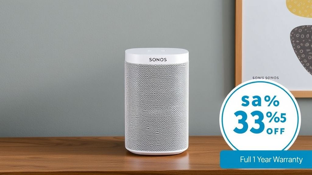 Sonos Era 100 限时特惠：33% 折扣，仅需 $134