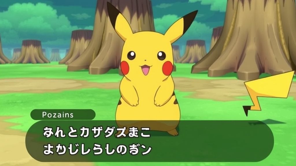 《宝可梦传说Z-A》文化差异引热议：日版皮卡丘'拉肚子'被美版和谐为'肚子不舒服'